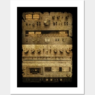 Setup Vintage Audio HiFi Sound System - Top Selling Posters and Art